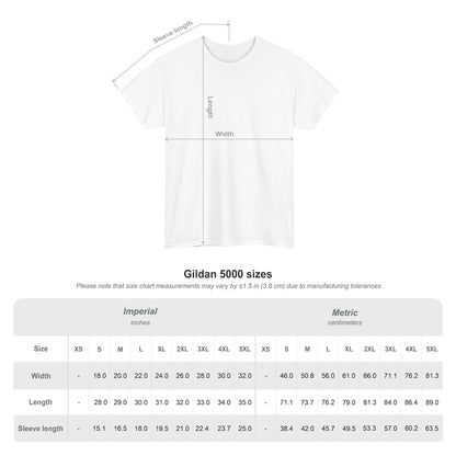 Dark Knight Unisex Heavy Cotton Tee - Celestial Mountain Design